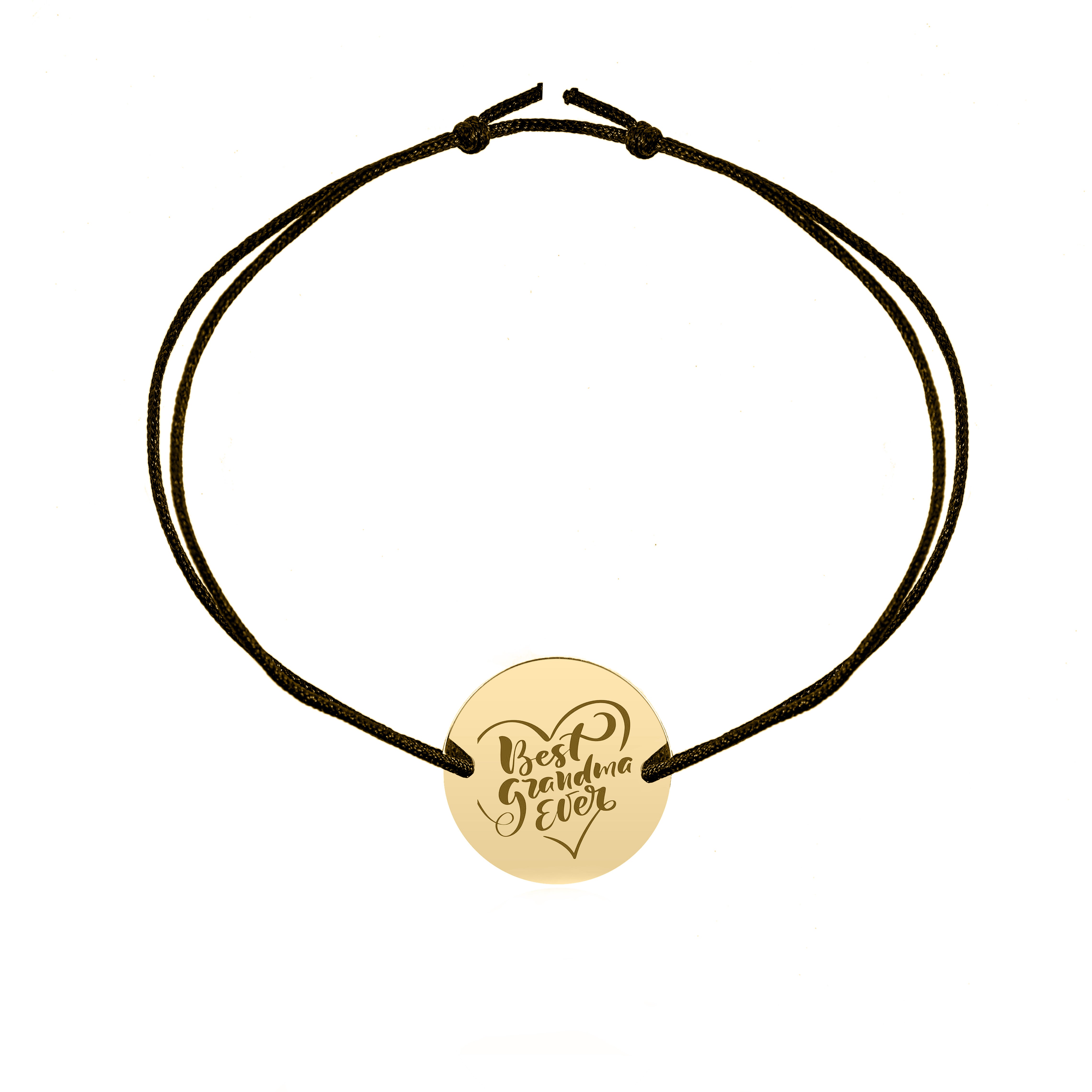 Brățară Best Grandma Ever din argint 925 placat cu aur 18K – un cadou elegant și plin de emoție pentru bunici, semnat Maison La Stéphanie.