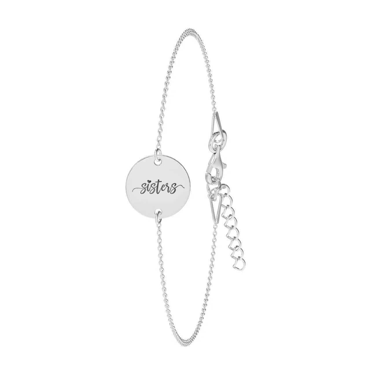 Brățară Sisters din argint 925, cadou elegant și emoționant pentru surori, ideal pentru aniversări și ocazii speciale, Maison La Stéphanie.