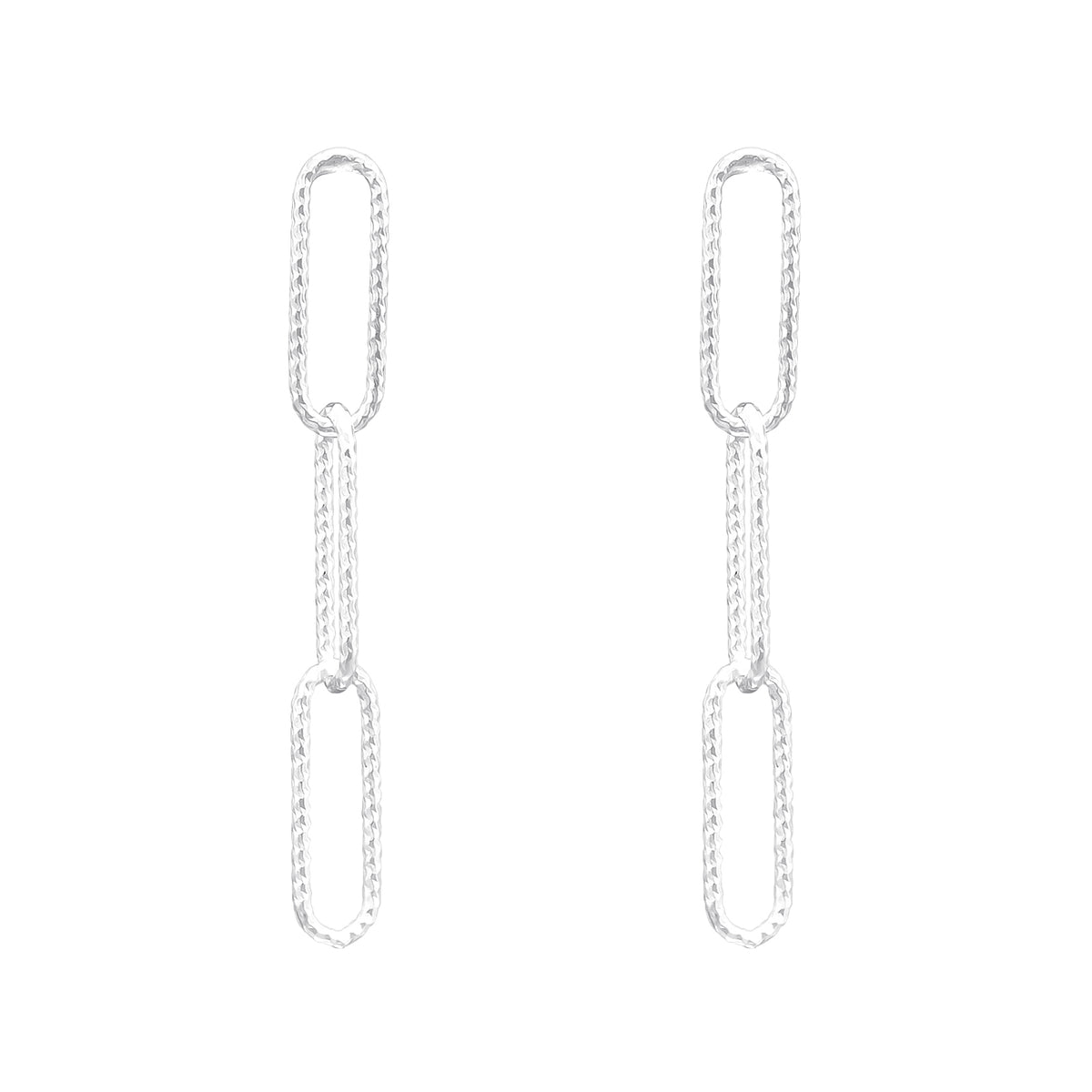 Chain 925 Silver Earrings