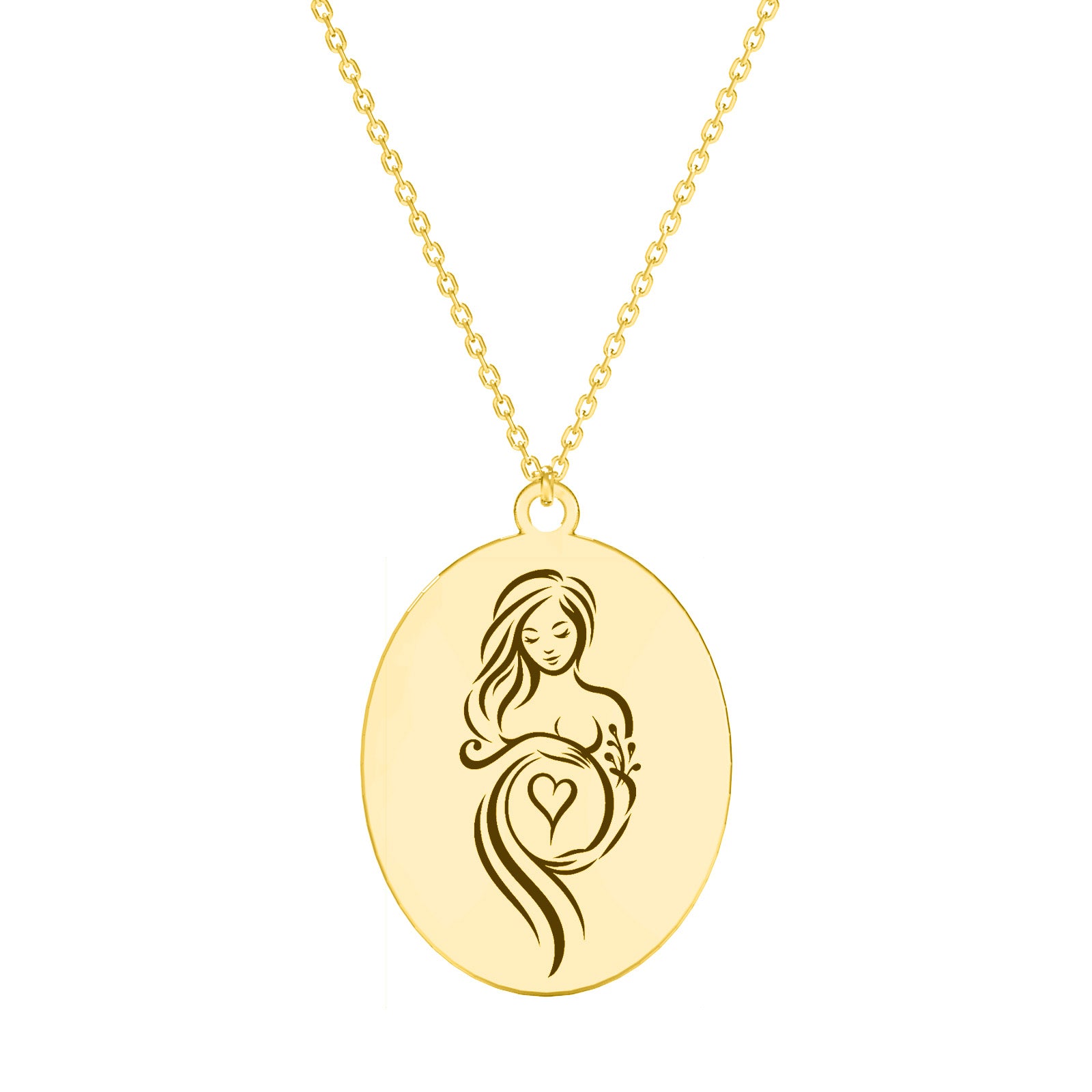 Lănțișor elegant din argint 925 placat cu aur 18K, simbol al iubirii — cadoul ideal pentru ea, Maison La Stéphanie.