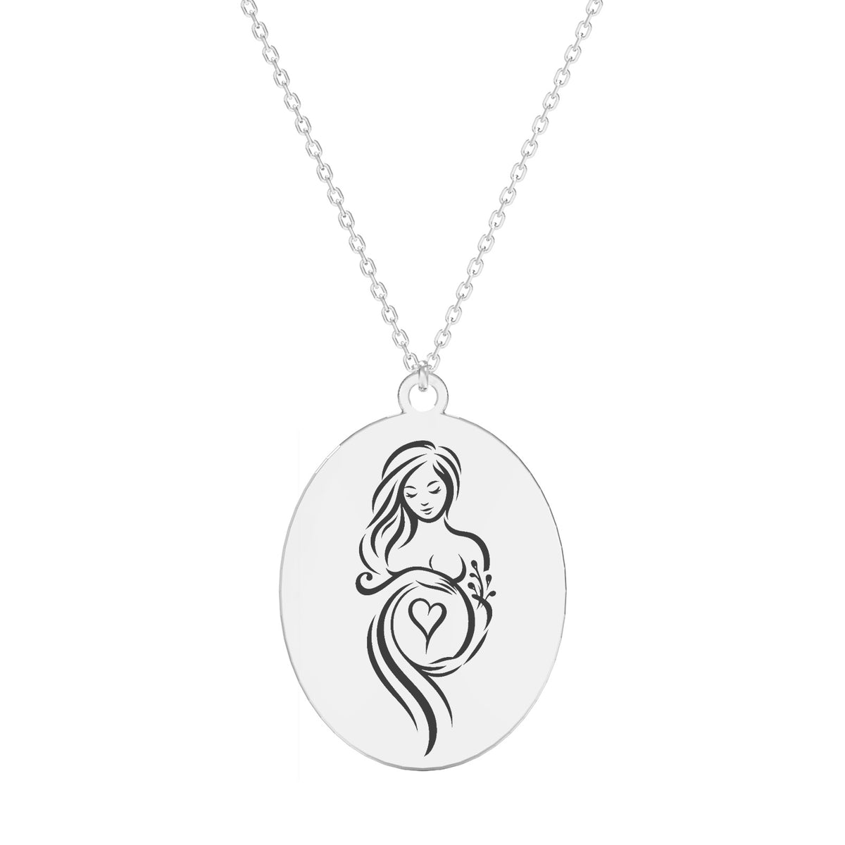 Lănțișor elegant din argint 925, simbol al iubirii — cadoul ideal pentru ea, Maison La Stéphanie.