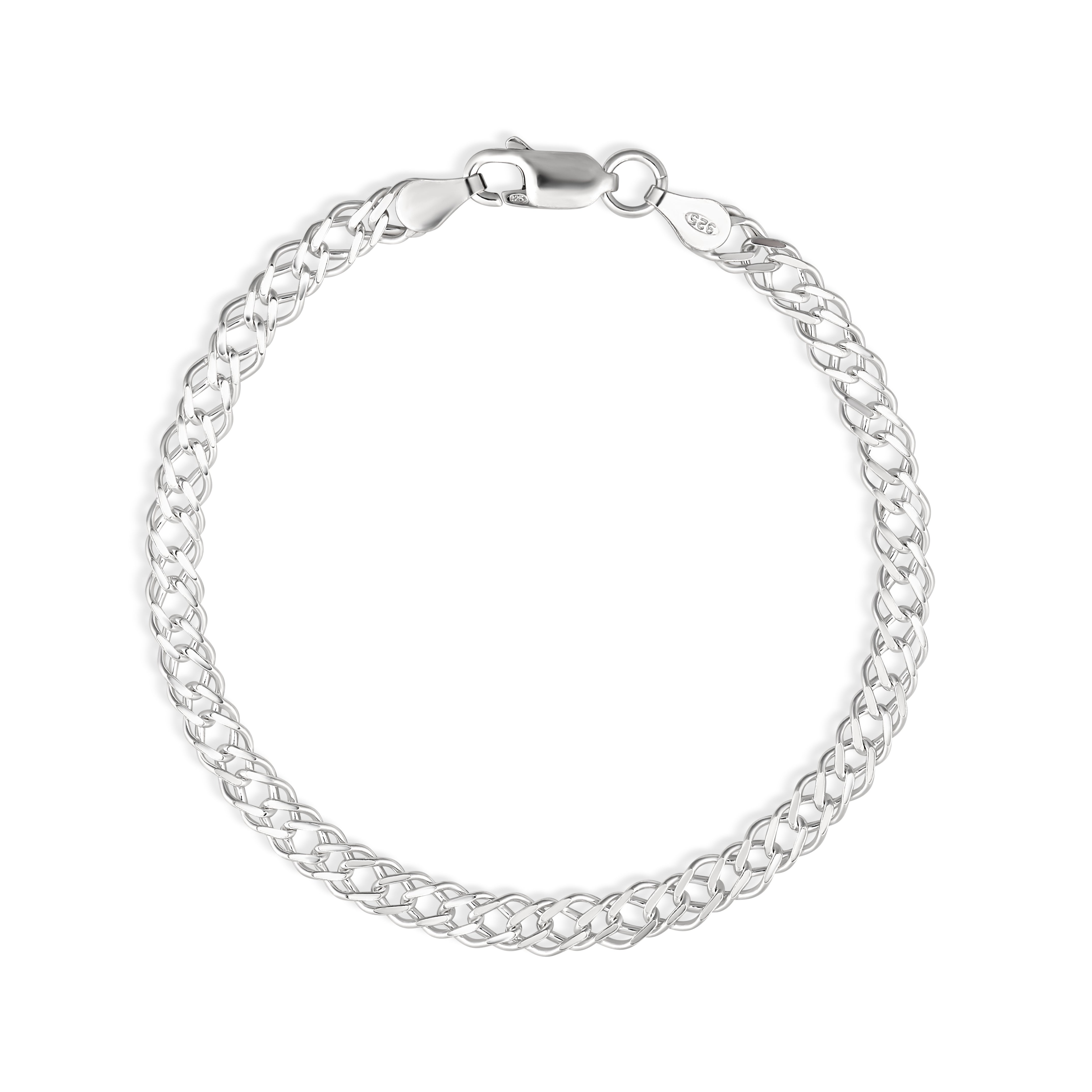 Brățară groasă din argint 925 pentru adolescenți sau bărbați cu încheietura subțire — un cadou discret și elegant.