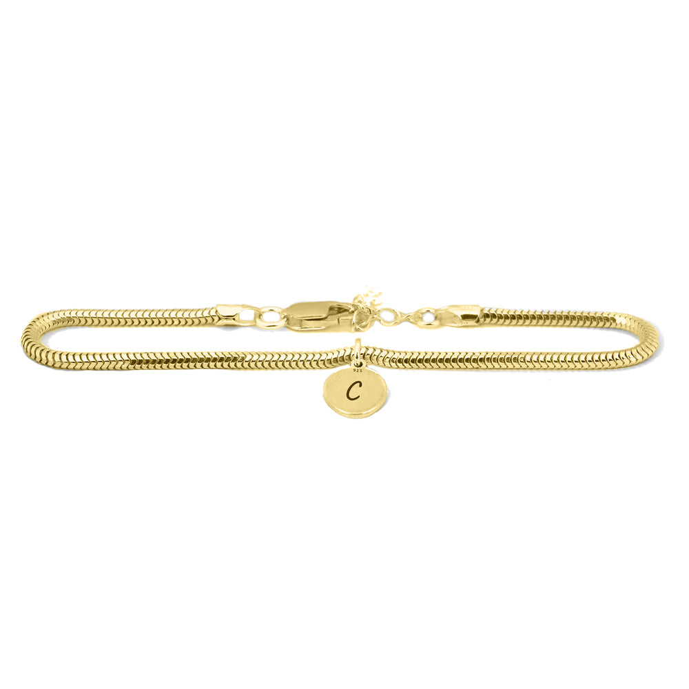 THE TIMELESS CUSTOM BRACELET, gold plated Maison la Stephanie