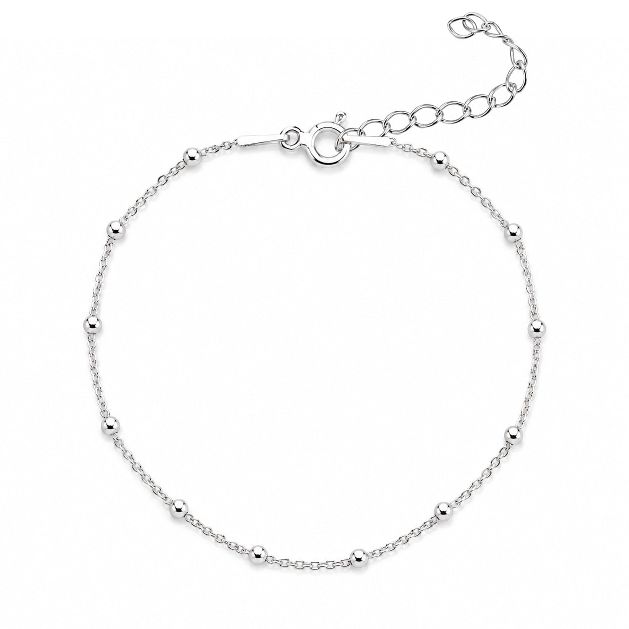 Brățară Simplicity din Argint 925, cu design minimalist și biluțe decorative delicate. O bijuterie elegantă și versatilă, realizată din argint 925, perfectă pentru purtare zilnică sau pentru a fi oferită cadou.