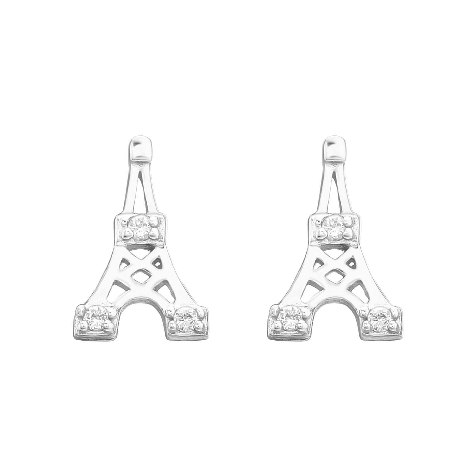 cercei argint turnul eiffel paris