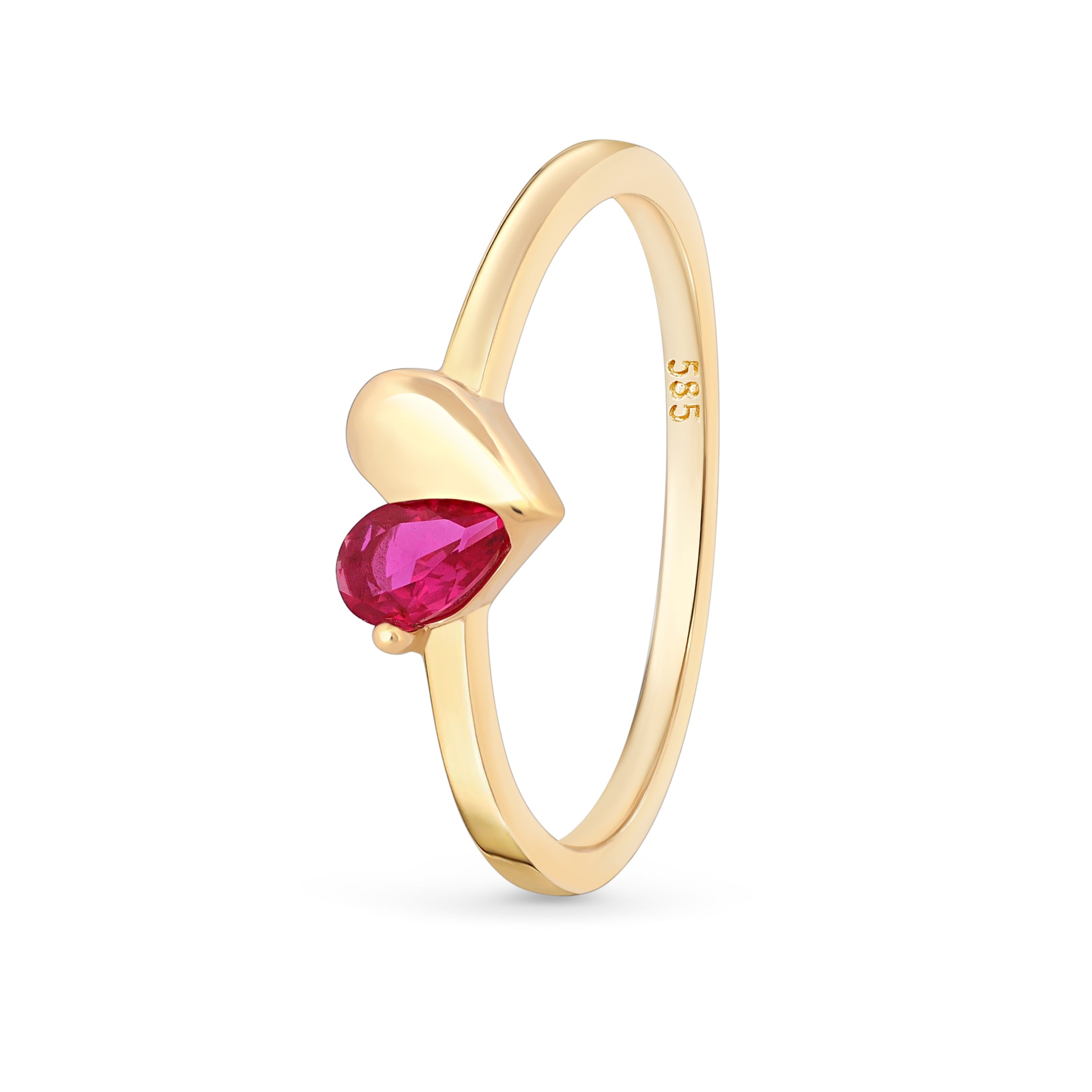 inel aur 14k simbol dragoste eleganta delicata bijuterie ideala pentru cadou femei aniversare sau logodna