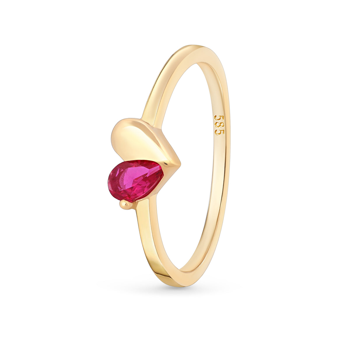 inel aur 14k simbol dragoste eleganta delicata bijuterie ideala pentru cadou femei aniversare sau logodna