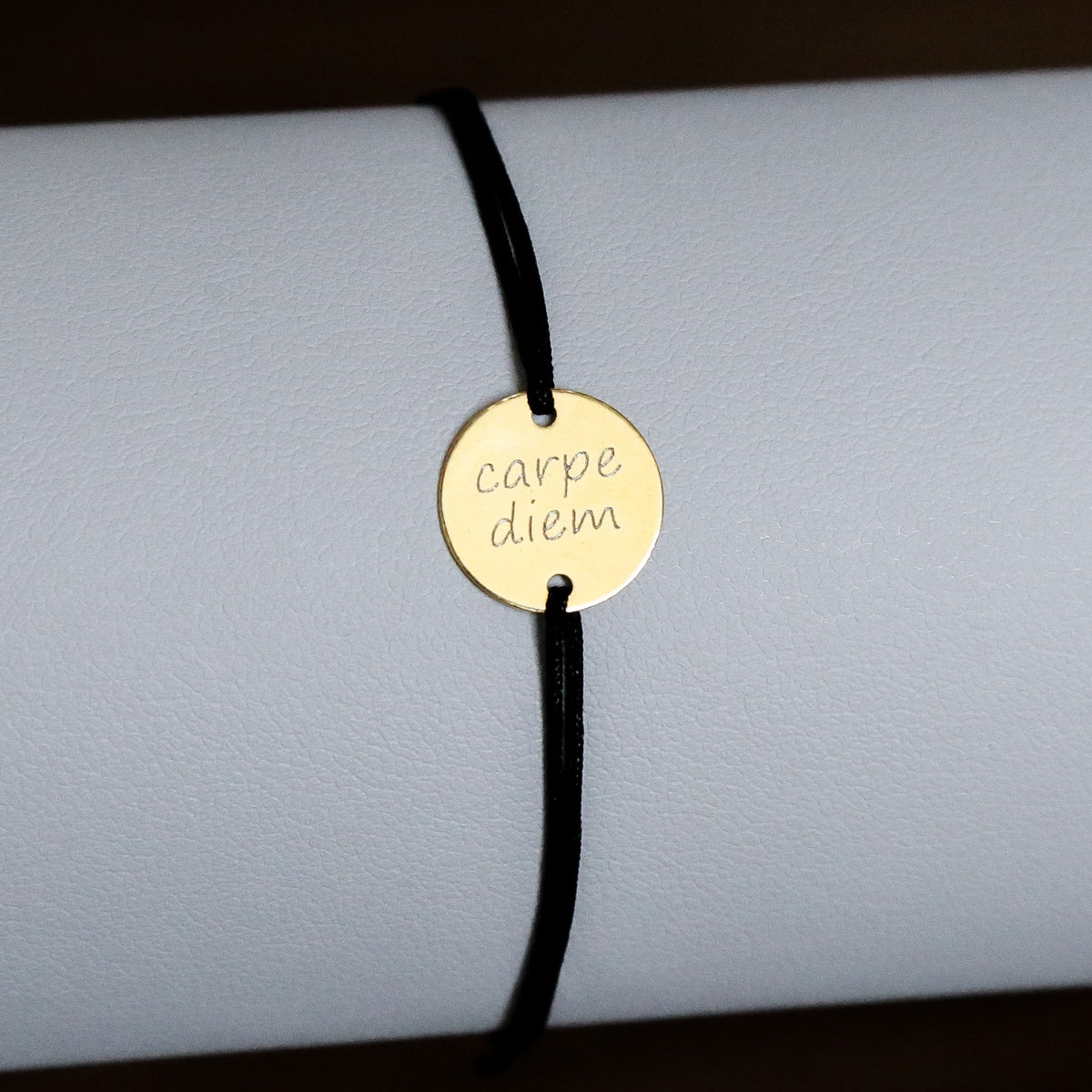 bratara personalizata banut argint placat cu aur Maison La Stephanie gravura text personalizat cadou femei prietene aniversare