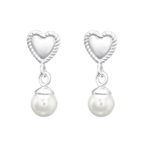 Love & Pearls, silver earrings cercei perle < cadouri pentru ea < cadouri fete < cadouri mame < cadouri prietena < cadouri majorat < cadouri bff < cadou aniversare < cadouri iubita < cercei argint < idei de cadouri Maison la Stephanie   