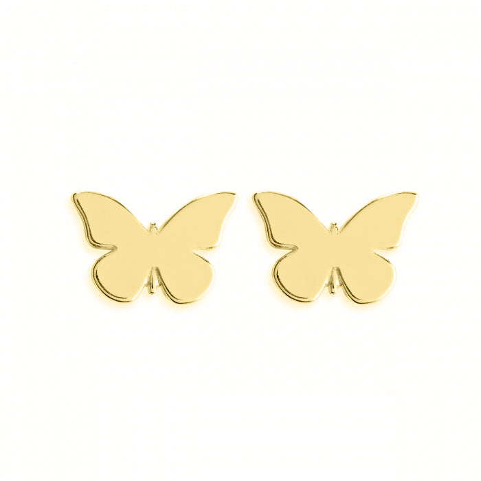 Cercei BUTTERFLY din argint 925 placat cu aur 18K – bijuterii fine, inspirate de eleganța fluturilor, simbol al libertății și al frumuseții feminine.