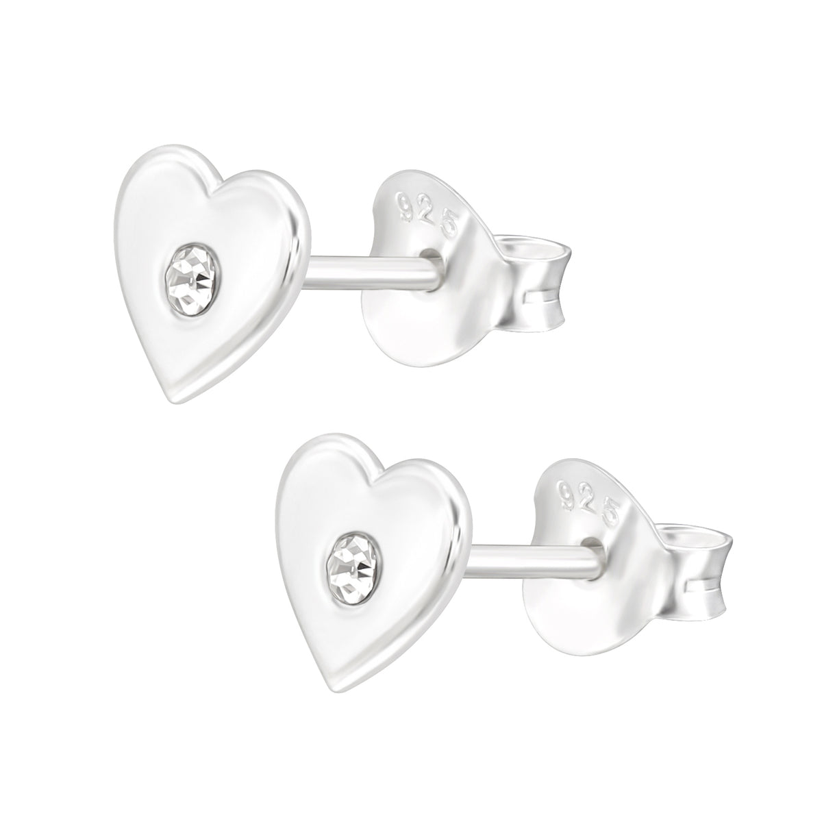 Cercei inimioară din argint 925 cu pietricică zirconiu strălucitoare — bijuterii fine Maison La Stéphanie, perfecte ca dar elegant pentru iubită, fiică sau prietenă. Design clasic, delicat și ușor de purtat.