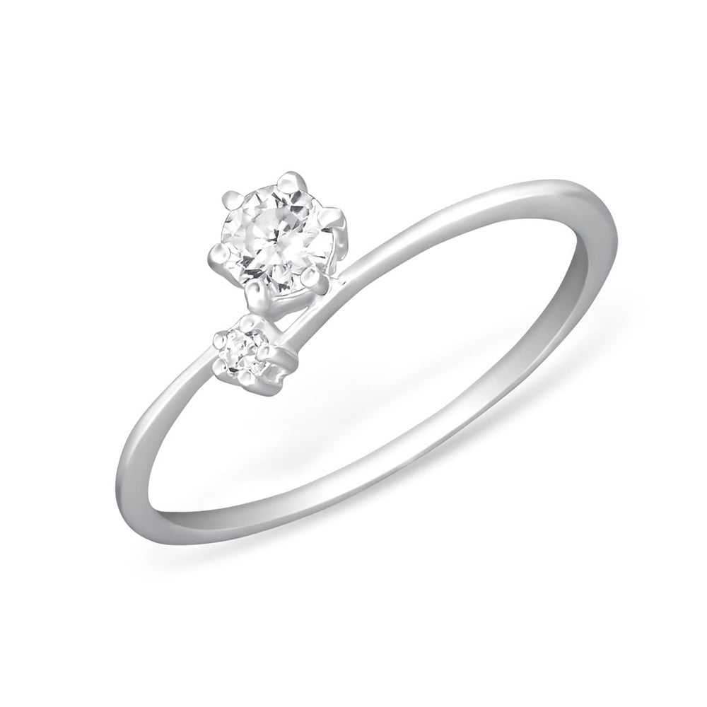 Inel Shine argint 925 cu zirconiu – bijuterie elegantă, minimalistă, Maison La Stéphanie.