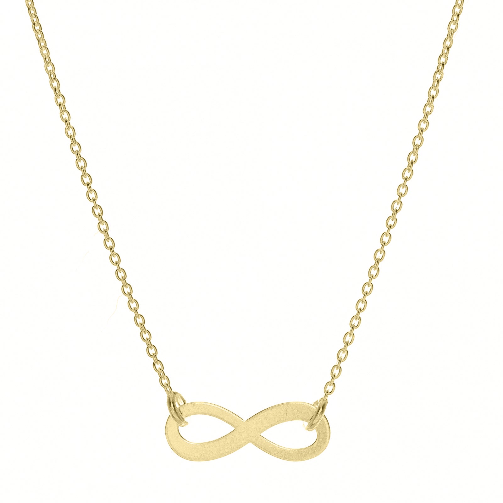 lantisor argint 925 placat cu aur Maison La Stephanie infinity simbol infinit iubire eterna cadou elegant bijuterie femei minimalist