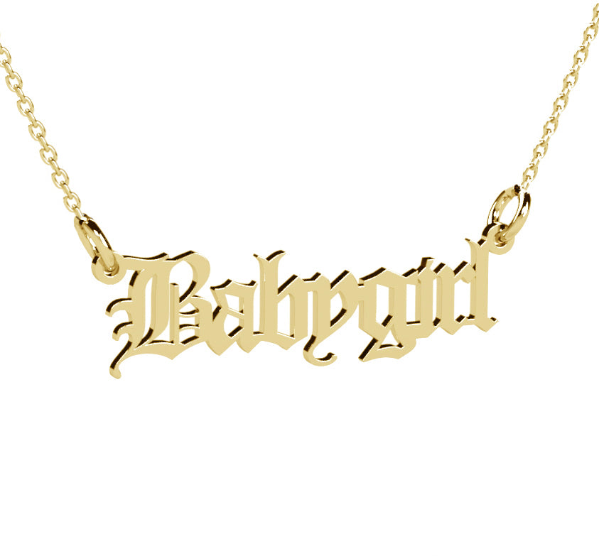 lantisor ghetto argint 925 placat aur 18k maison la stephanie