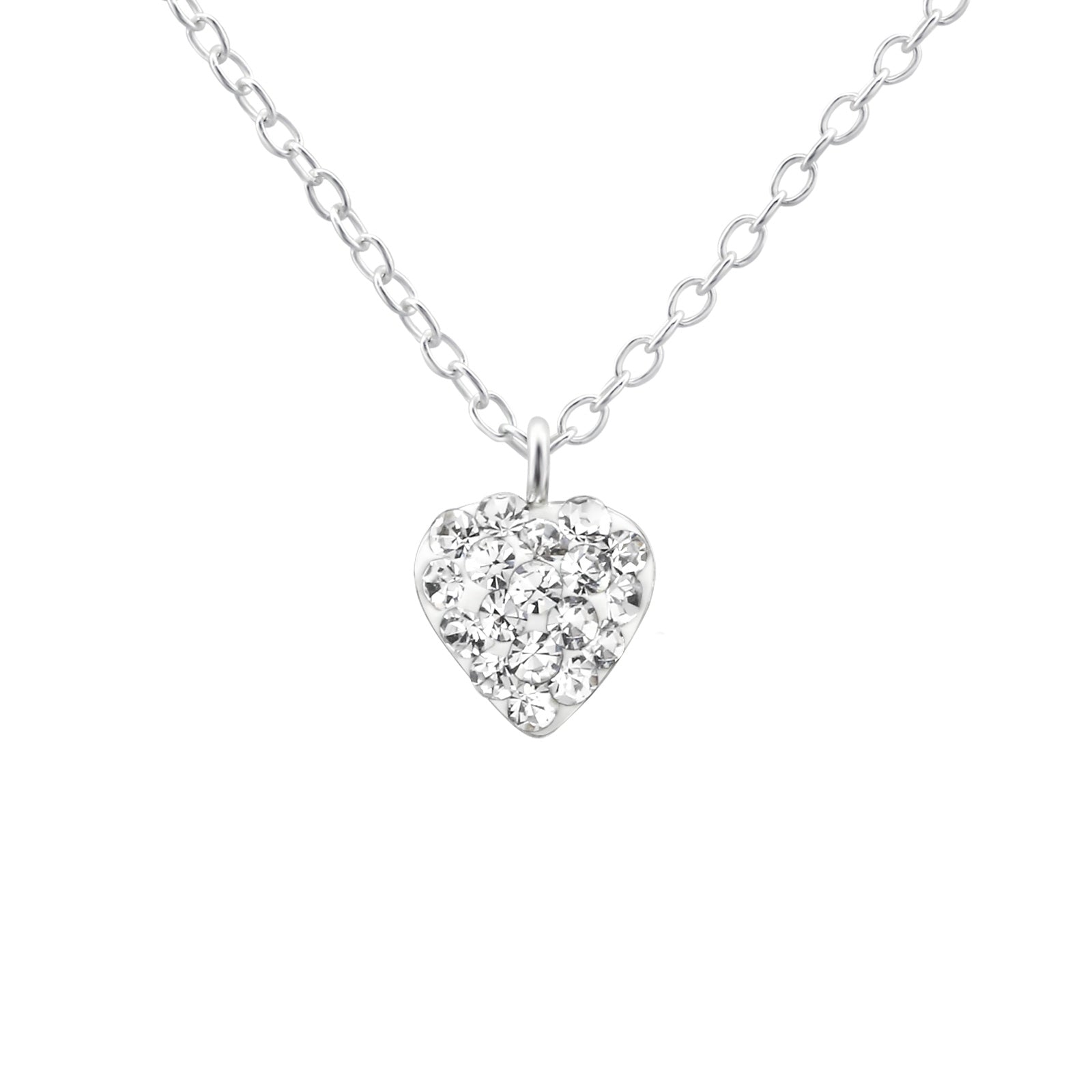 Lănțișor inimioară din argint 925, model Tiny Heart – bijuterie delicată Maison La Stéphanie, perfectă pentru cadou sau purtare zilnică.