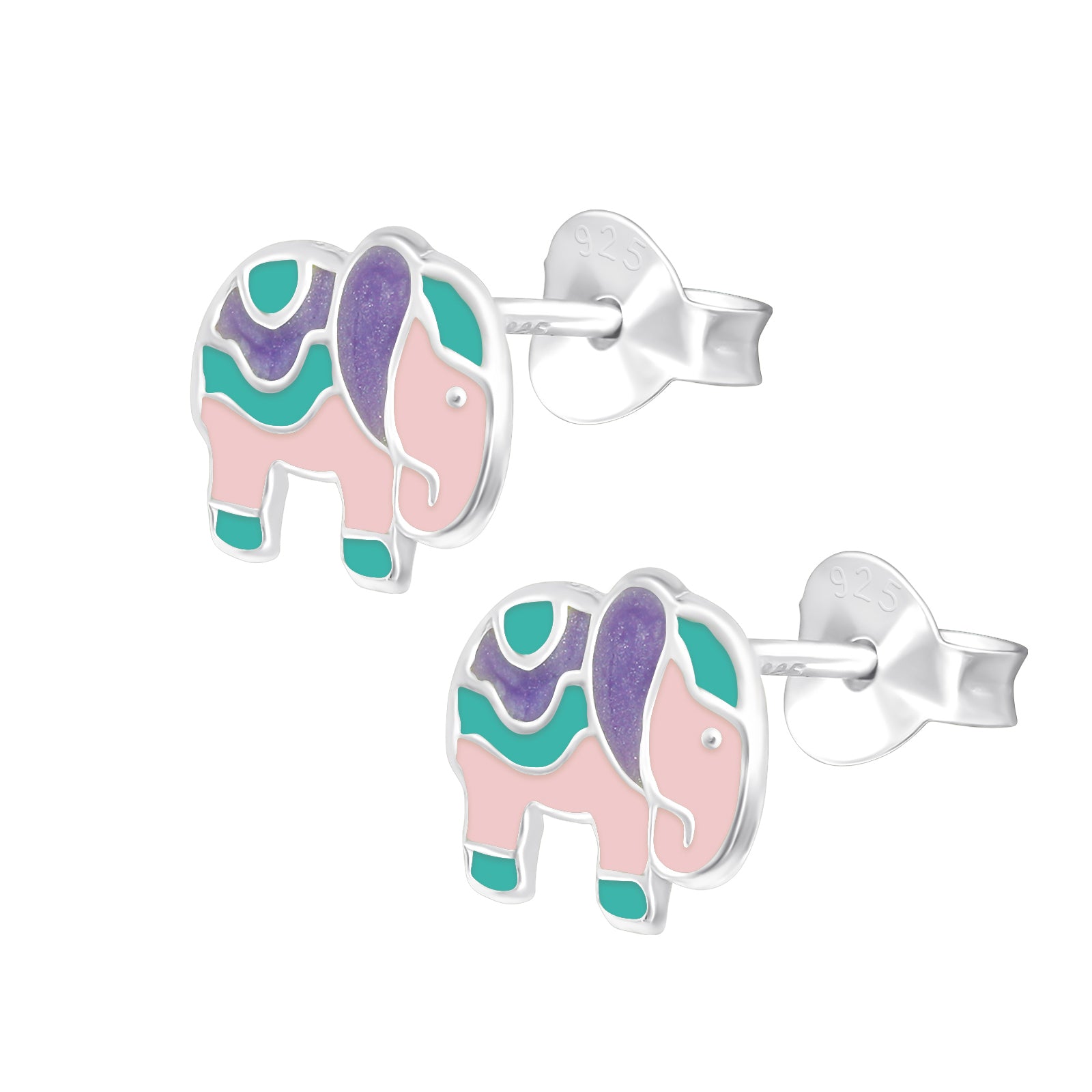 Sweet Elephant, silver earrings Maison la Stephanie