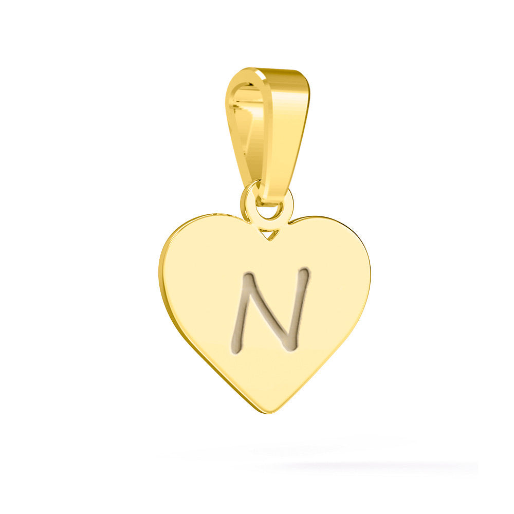 Blair's heart pin, gold plated