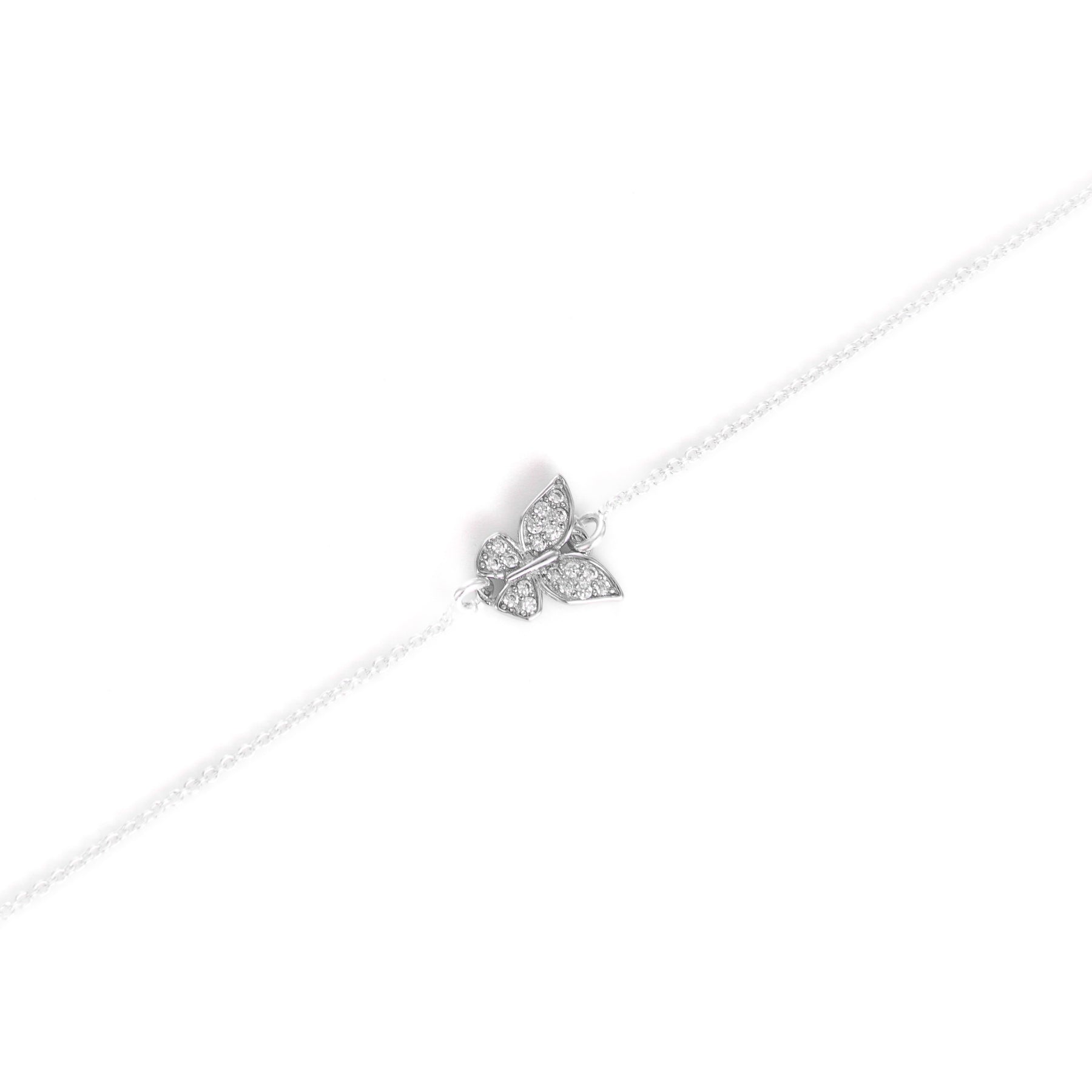 Butterfly love Bracelet, 925 sterling silver