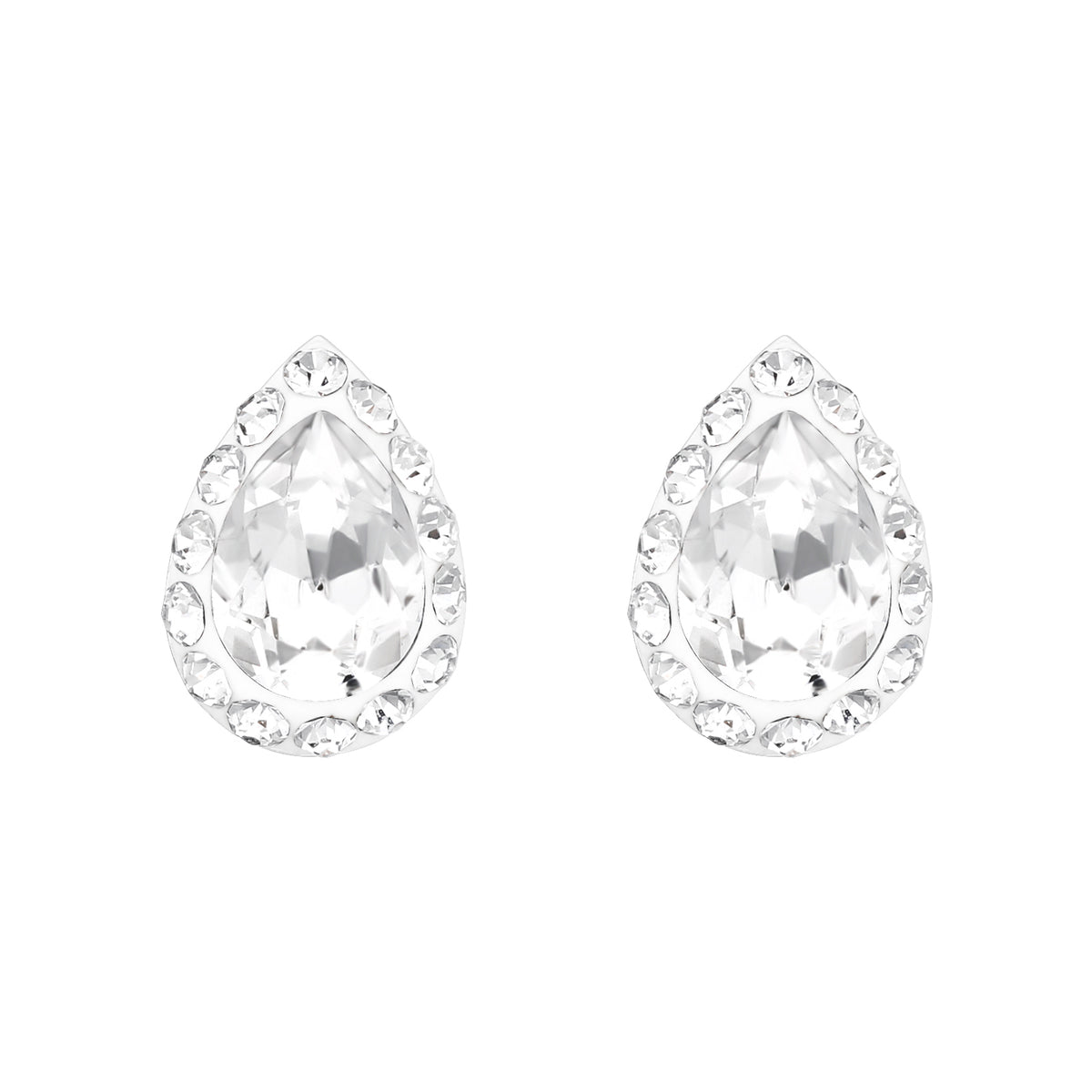 Elegant Drop silver earrings