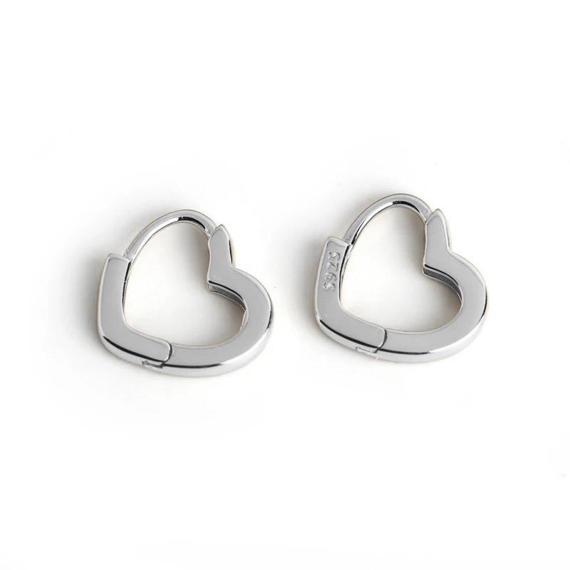 Baby Love silver earrings