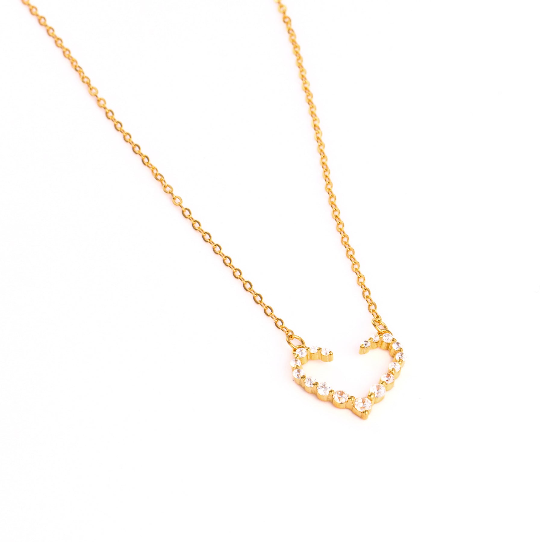 Coeur gold plated Necklace