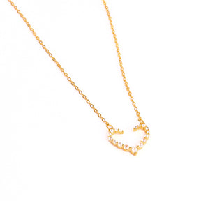 Coeur gold plated Necklace