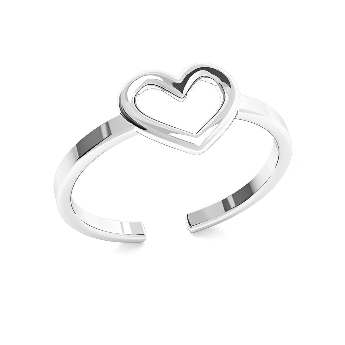 INEL ARGINT 925 INIMA rings > heart ring > silver ring > gifts for her > gifts for girls > gifts for moms > gifts for best friend > birthday gift Maison la Stephanie   