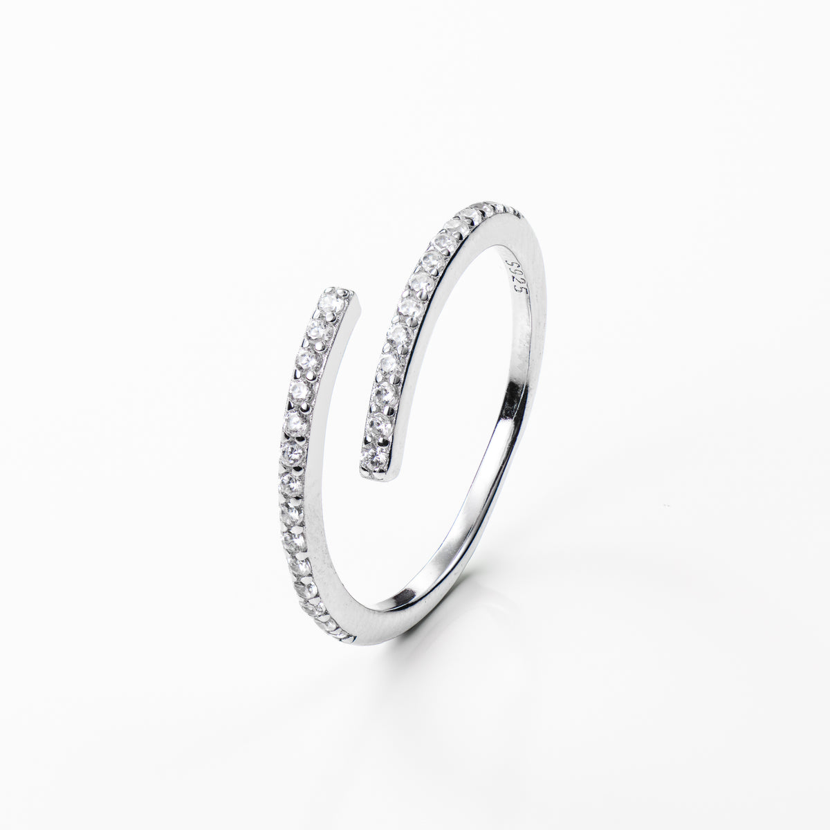 Delicate silver RING, Maison Stephanie