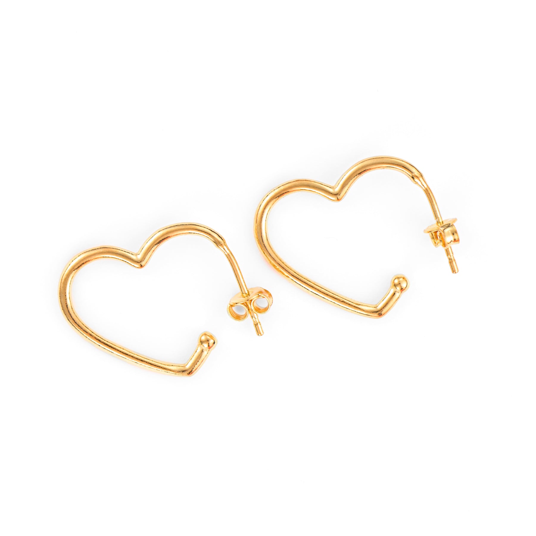 J’adore gold plated earrings