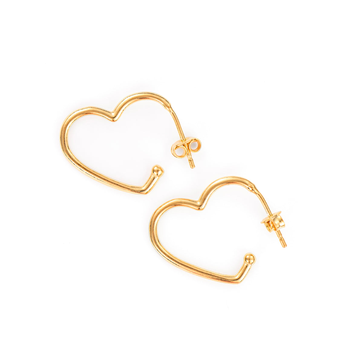 J’adore gold plated earrings