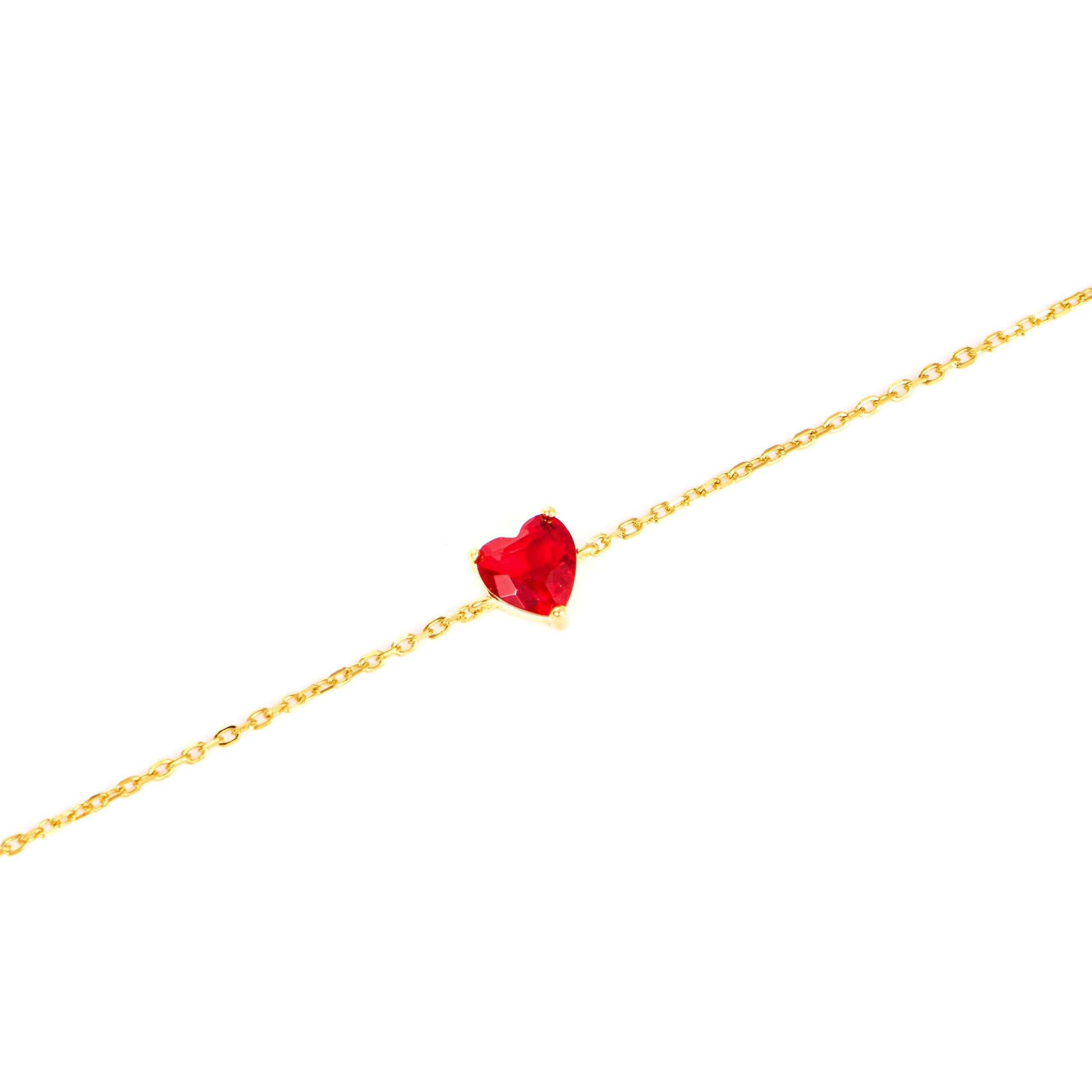 Je t’aime gold plated sterling silver Bracelet