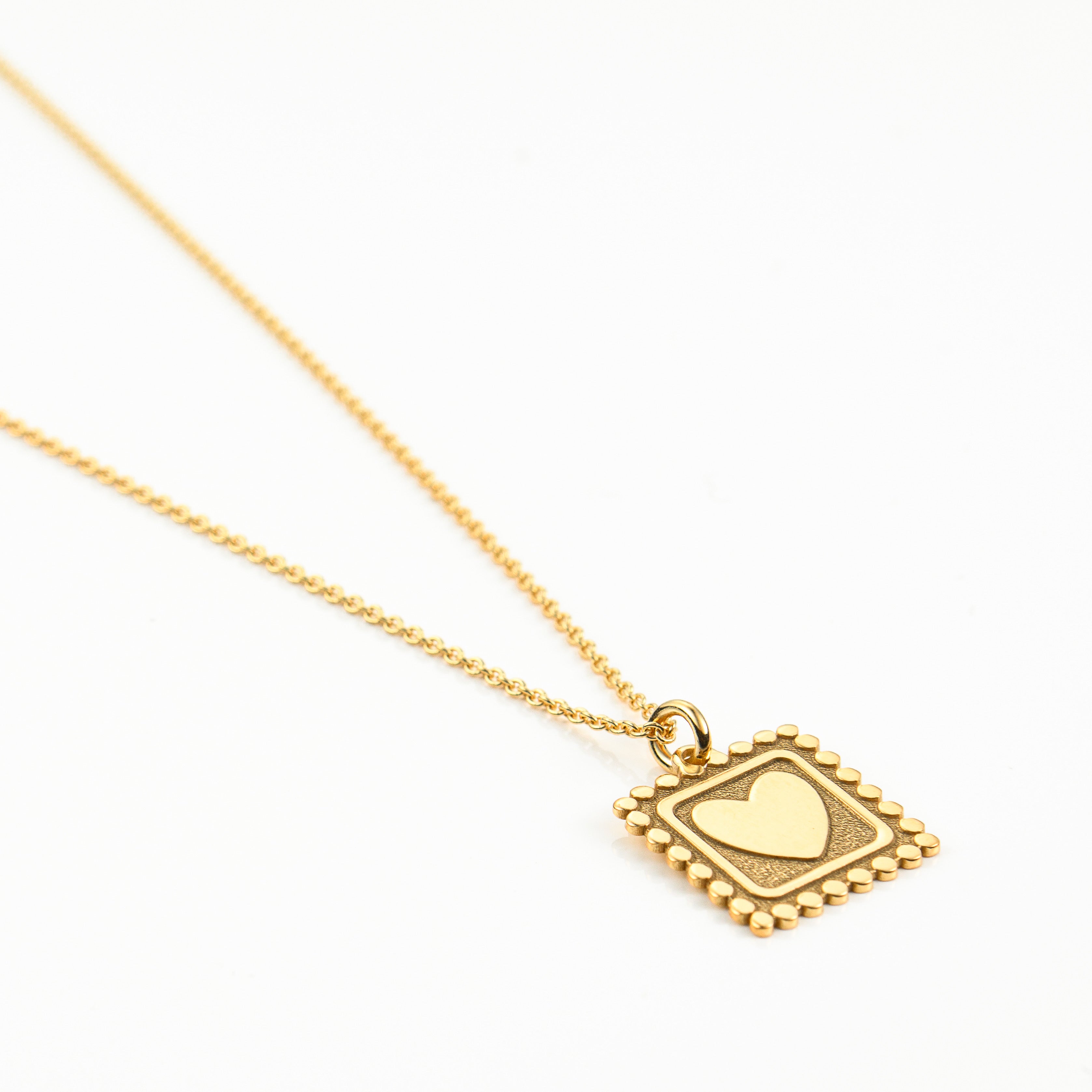 Lost in Love Necklace, gold plated