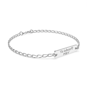 bratara barbati argint 925 personalizata gravura maison la stephanie
