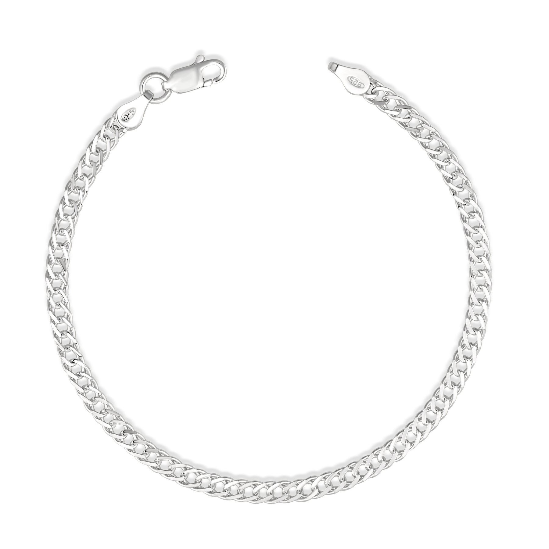 Brățară masivă din argint 925, ideală pentru bărbați — un cadou elegant și puternic.