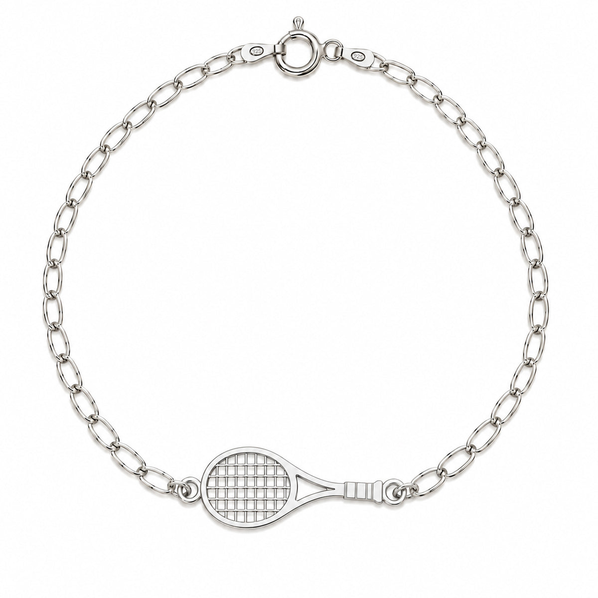 Bratara pentru barbati Tennis Men din Argint 925 cu racheta de tenis Maison La Stephanie