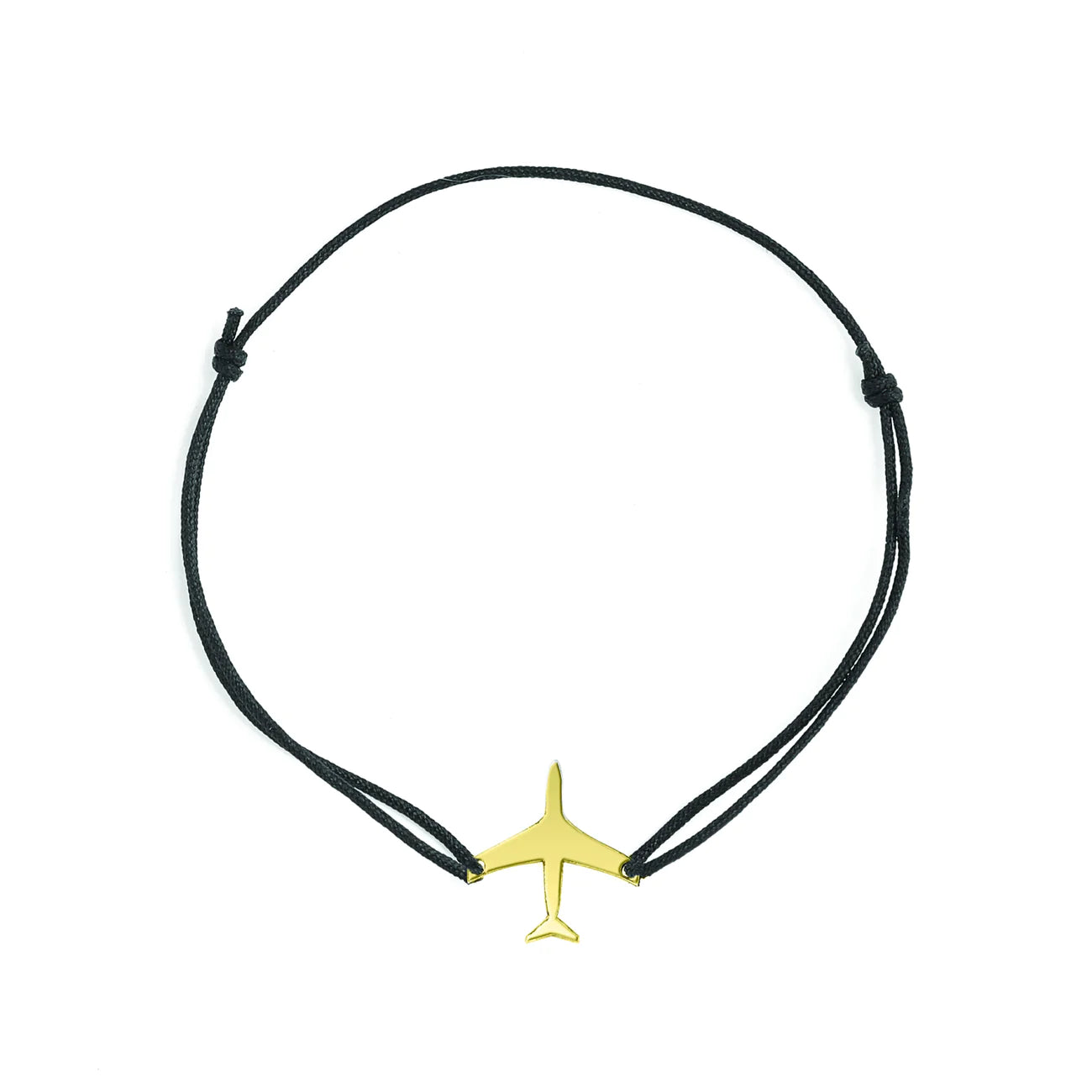 Brățară Mărțișor cu avion din argint 925 placat cu aur 18K – simbol al libertății și al viselor care prind aripi, cadou elegant Maison La Stéphanie.