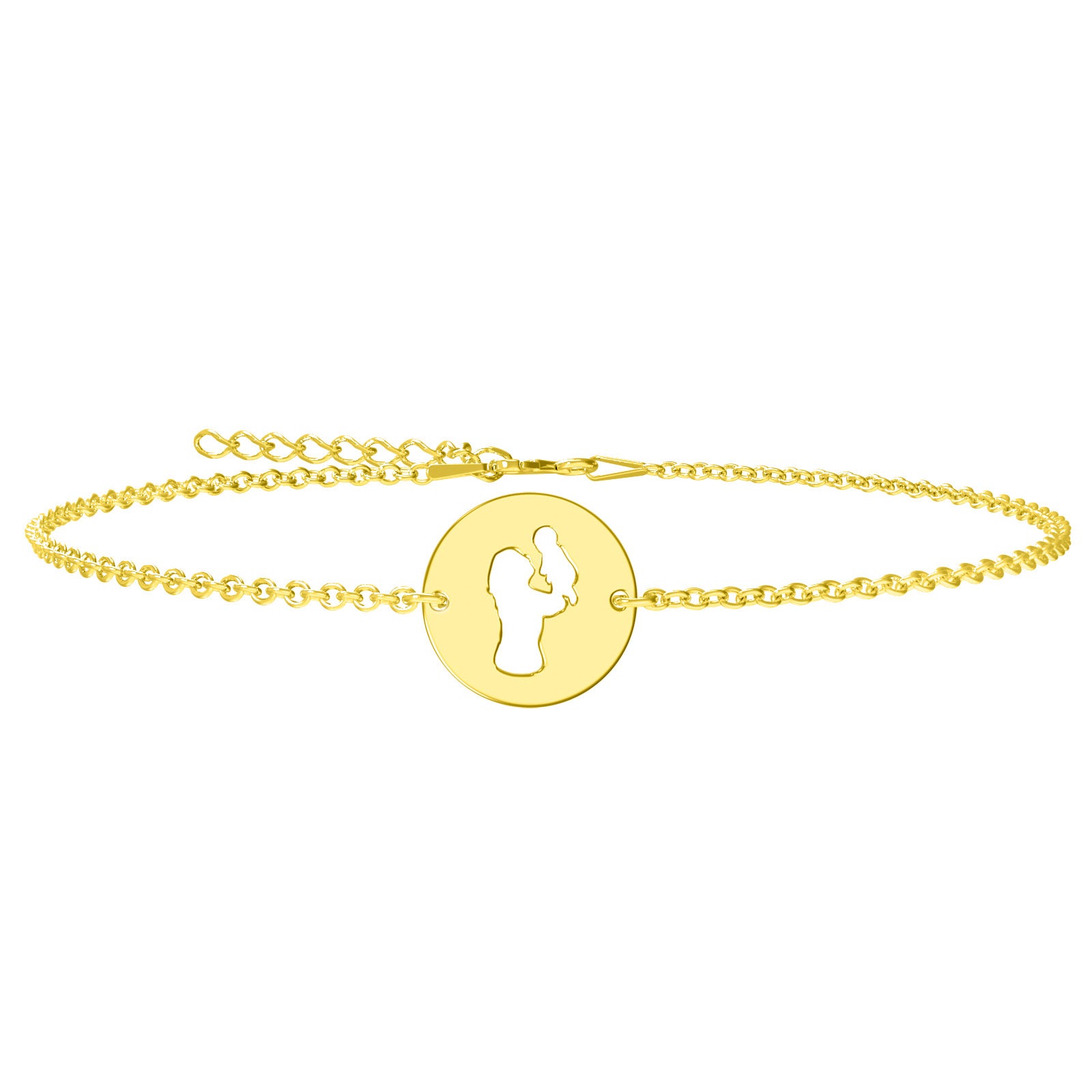 bratara argint placat cu ar mama si copil Maison la Stephanie