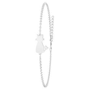 bratara din argint 925 si pisica Maison la Stephanie