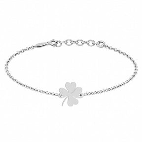 Brățară delicată din argint 925 cu simbol trifoi – bijuterie Maison La Stéphanie, cadou elegant de Mărțișor sau 8 martie, ideal pentru doamne și partenere corporate.