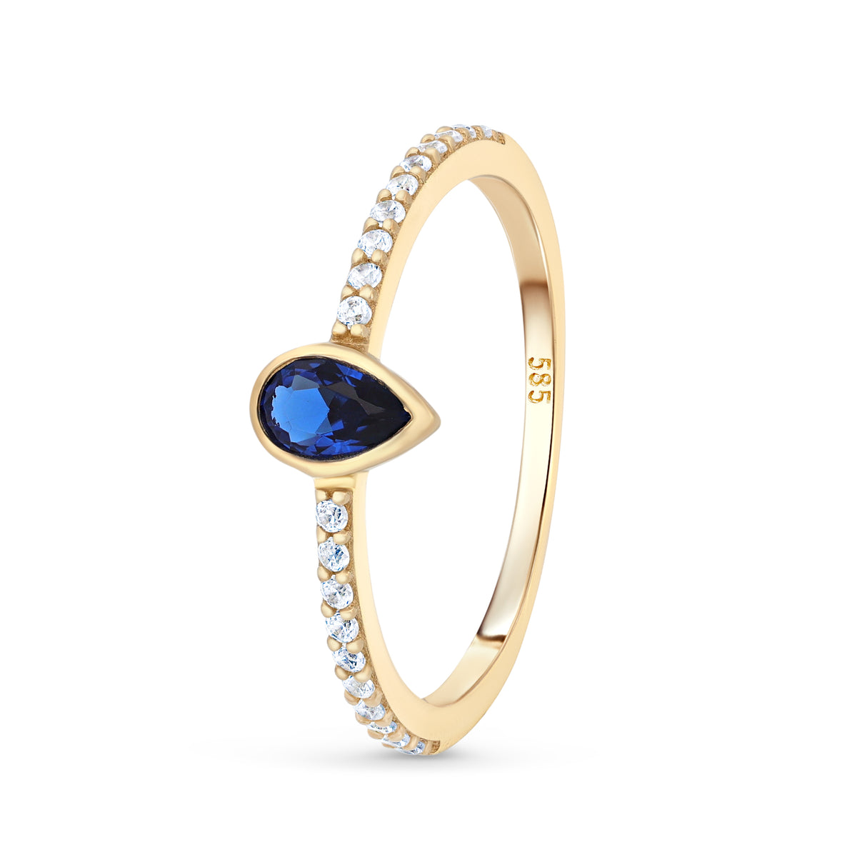 inel din aur 14k cu design rafinat si zirconiu elegant cadou special pentru femei sofisticate aison stephanie