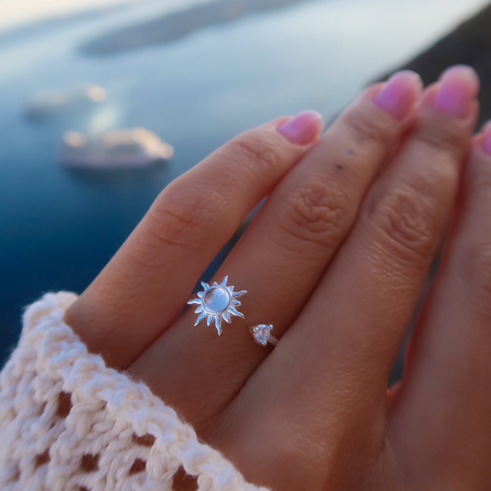 Inel Serenity Loop din argint 925, design minimalist si elegant – Maison La Stephanie