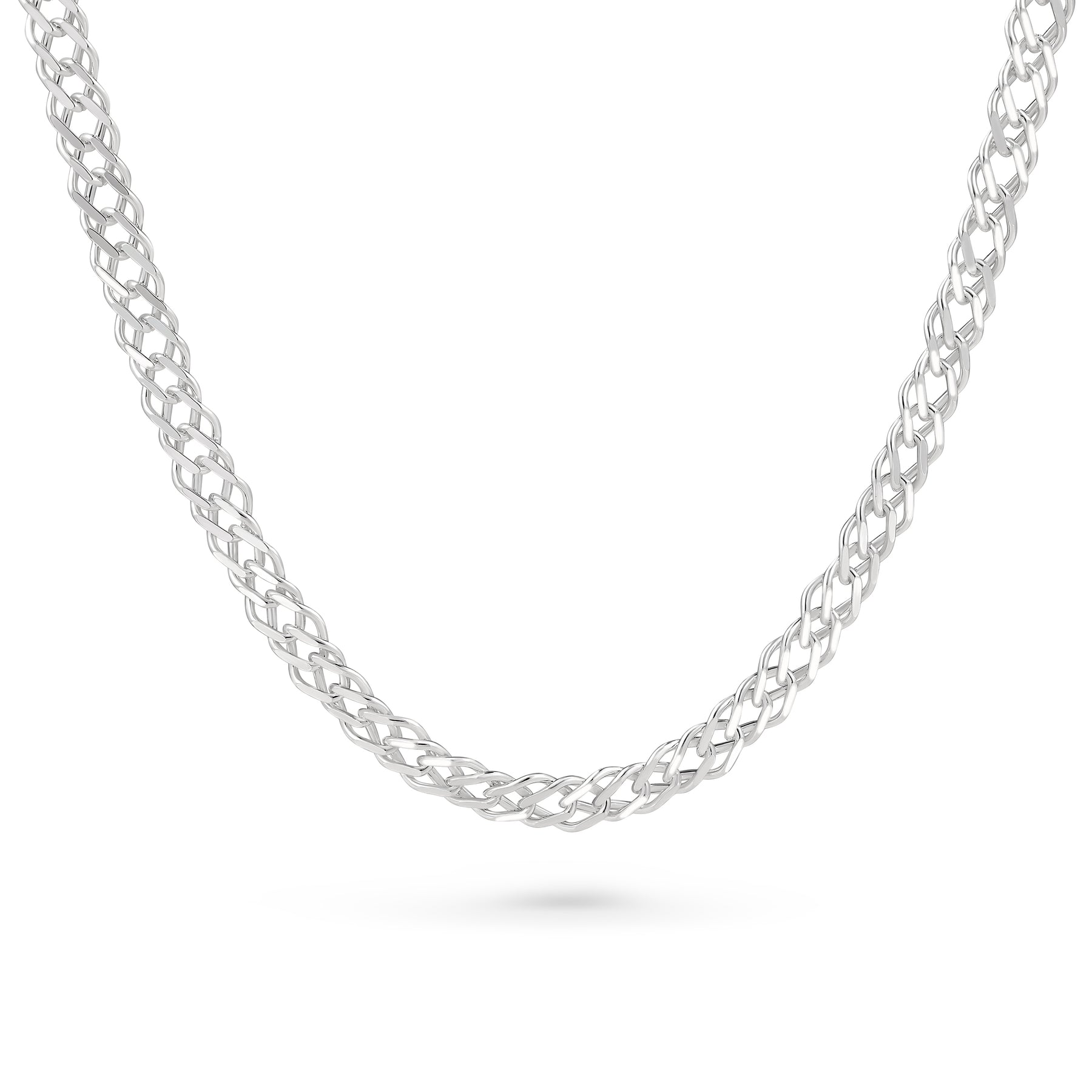 Lanț bărbătesc gros din argint 925, model statement de 50 cm, ideal pentru cadou, marca Maison La Stéphanie.