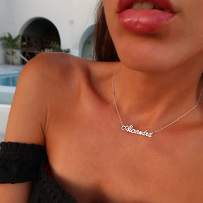 lantisor argint 925 cu nume personalizat maison la stephanie