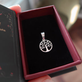 Martisor din argint 925 cu pandantiv arborele vietii,