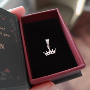 Martisor din argint 925 cu pandantiv coronita