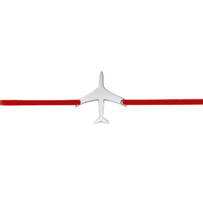 Brățară Mărțișor din argint 925 cu avion – simbol al libertății și al noilor începuturi. Cadou elegant pentru 1 Martie, 8 Martie sau campanii corporate Maison La Stéphanie.