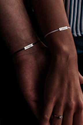 SET 2 BRATARI PERSONALIZATE PLACUTA 19x5 MM ARGINT 925 bratari personalizate 