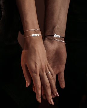 set bratari personalizate argint 925 love maison la stephanie