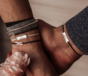 SET 2 BRATARI PERSONALIZATE PLACUTA 19x5 MM ARGINT 925 bratari personalizate cadouri familie