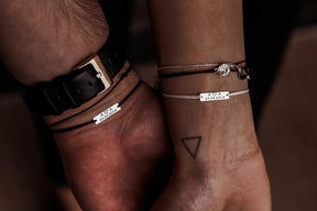 SET 2 BRATARI PERSONALIZATE PLACUTA 19x5 MM ARGINT 925 bratari personalizate 